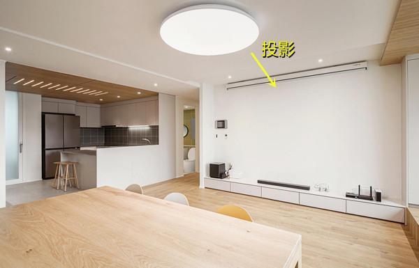 傳統佈局浪費面積，不如“窮裝”捨棄客廳，用餐桌椅替代沙發茶几