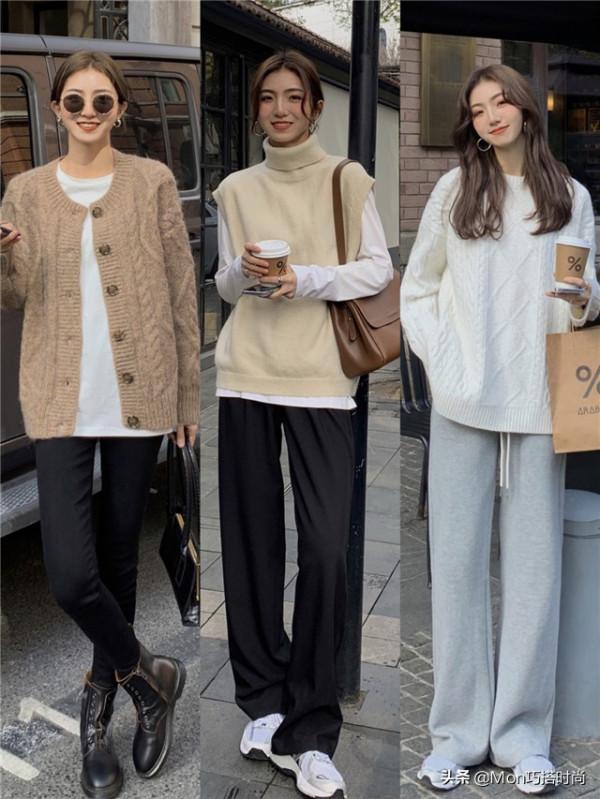 換季不知道怎麼穿？快看韓系的9套毛衣搭配，洋氣又保暖，好美