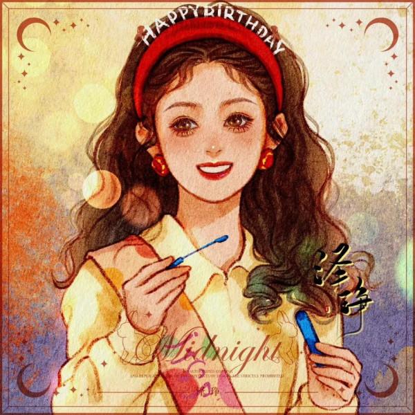 漫畫趙麗穎vs手繪趙麗穎，你覺得哪個更美？