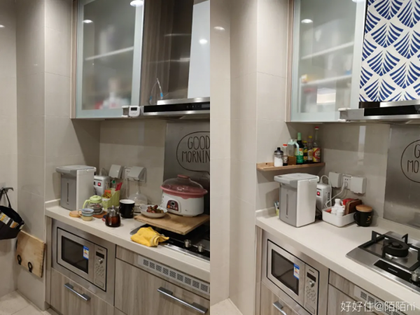 廚房變大一倍！看完這些前後對比，你就學會收納了