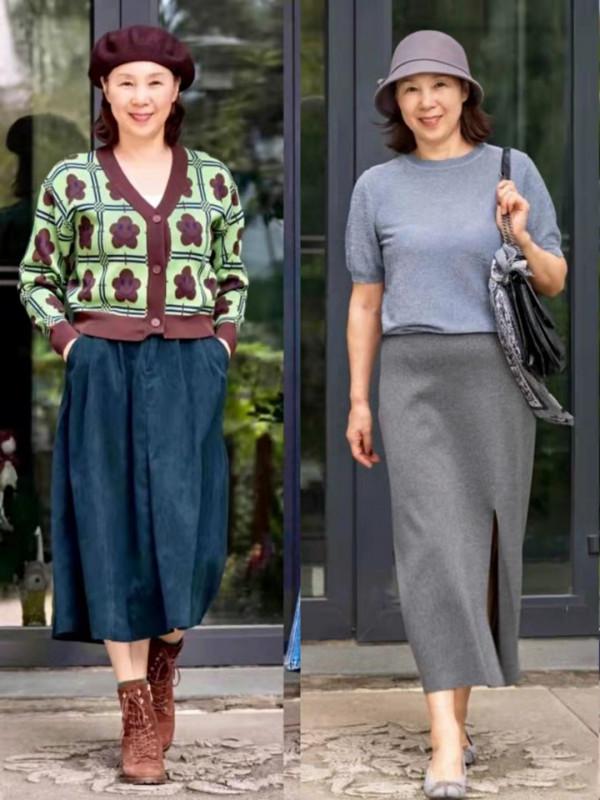 女人六十而不老，這位阿姨優雅的穿搭，真實自然接地氣，非常減齡