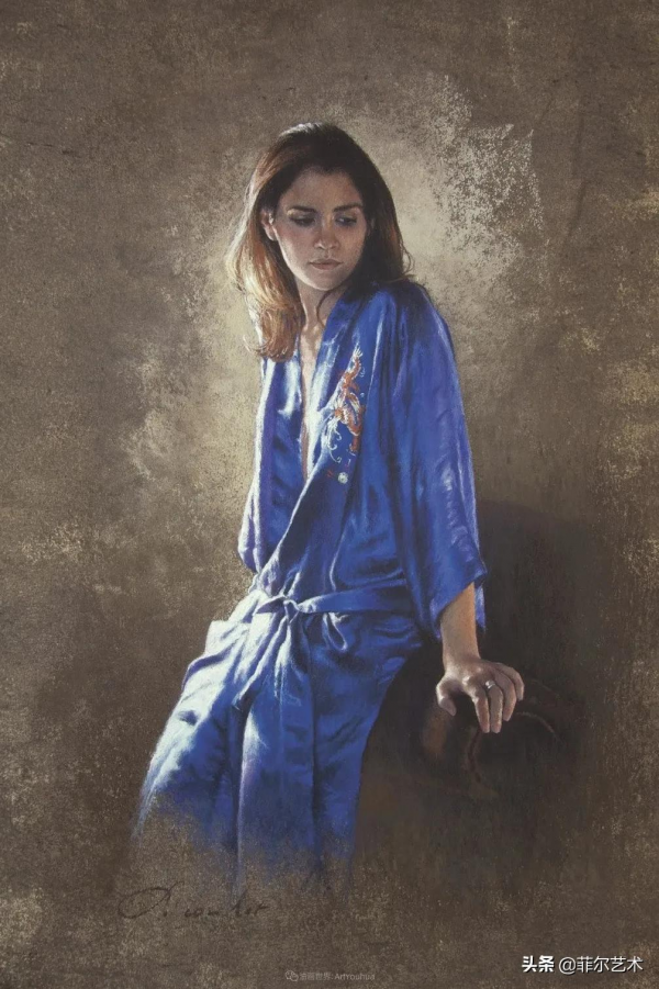 法國女粉彩大師，描繪的女性之美，細膩柔和