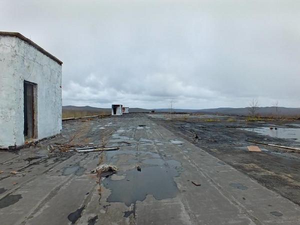 蘇聯遠東地區廢棄的杜加雷達