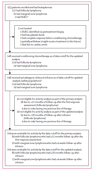 CAR-T有望成為復發難治性惰性非霍奇金淋巴瘤的高效療法