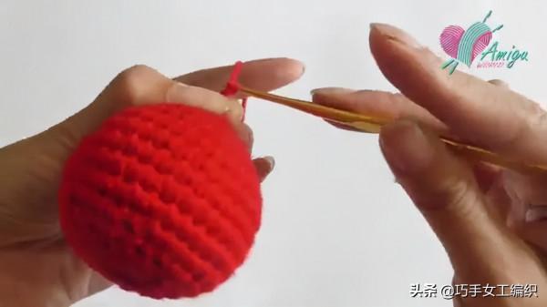 用零線就把蔬菜水果鉤得如此逼真，比新鮮的還要美