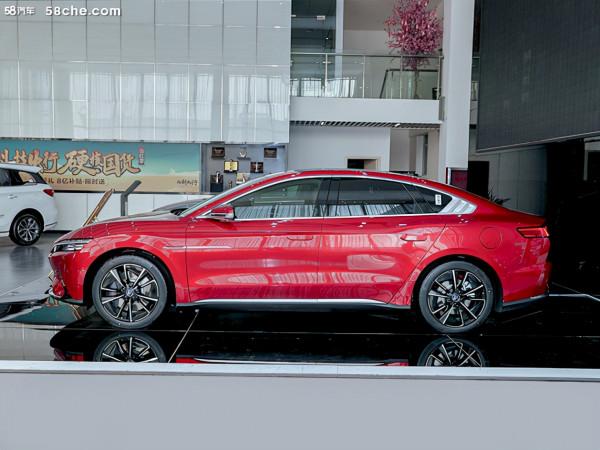 新款比亞迪漢EV專利圖曝光 外觀進行小改 新款比亞迪漢EV專利圖曝光 外觀進行小改