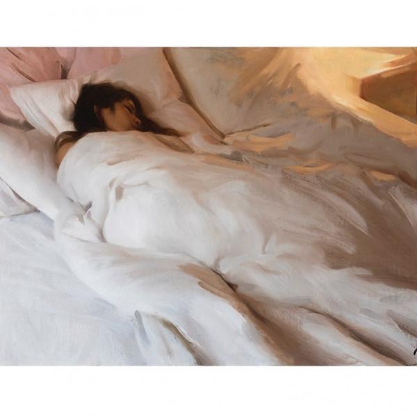 平凡的日子——Art Nick Alm女性人物繪畫作品