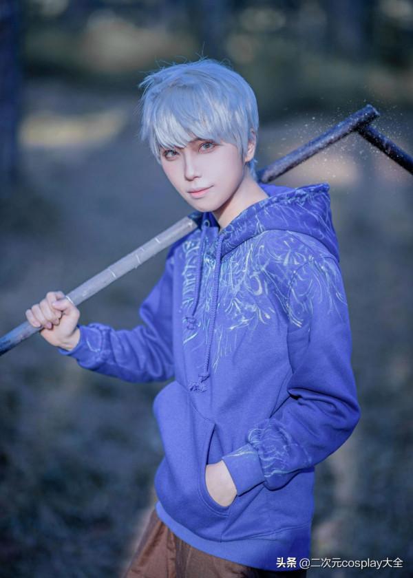 《守護者聯盟》傑克凍人cos，好帥呀，眼睛很有吸引力