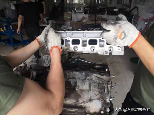 大眾高爾夫1.4T差點開報廢，燒機油、燒防凍液、缺缸大修一次解決