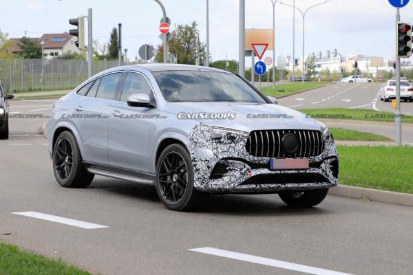 變化都在意料之中，中期改款賓士AMG GLE 53轎跑版測試諜照曝光