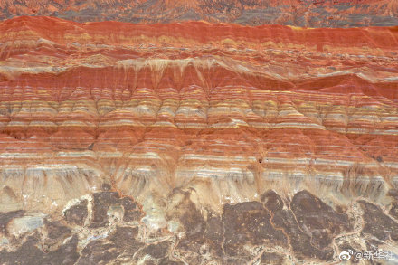 張掖世界地質公園的絢麗奇觀 張掖世界地質公園的絢麗奇觀