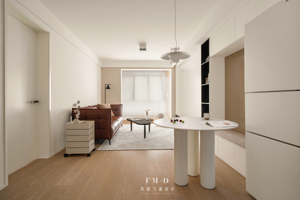 豎廳才是經典，進深5米6，客餐廳直線佈置，找到了“收納密碼”