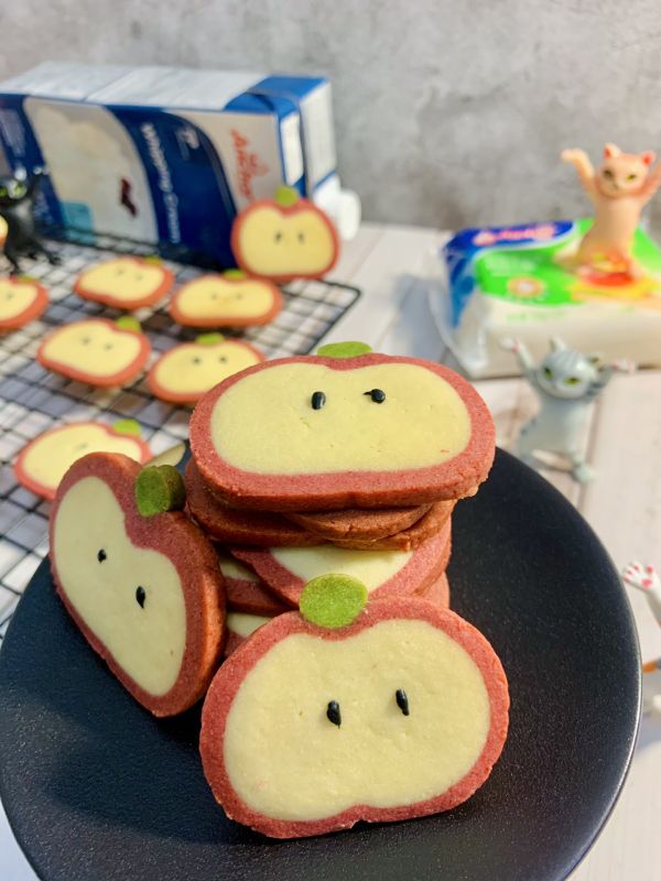新手不會失敗的一可愛蘋果曲奇 新手不會失敗的一可愛蘋果曲奇