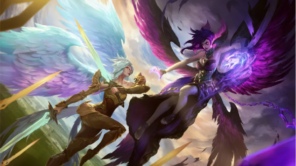 英雄聯盟手遊新賽季開啟：新英雄天使後期1v5，賽季獎勵面板領取