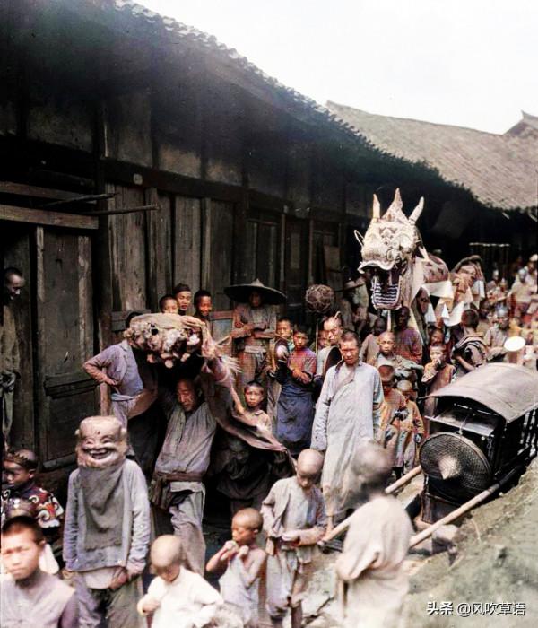 1917年的四川重慶銅梁,再現一百多年前“天府之國”的真實景象 1917年的四川重慶銅梁,再現一百多年前“天府之國”的真實景象