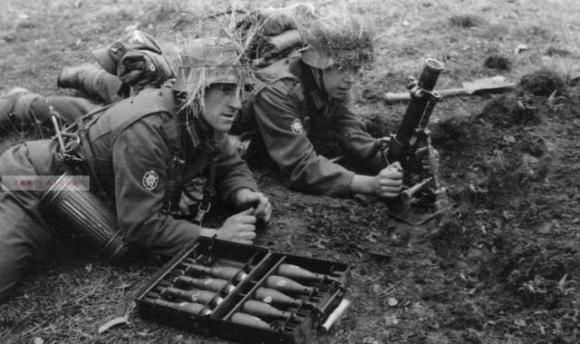 超重的輕型迫擊炮—德國GrW 36型50毫米輕型迫擊炮 超重的輕型迫擊炮—德國GrW 36型50毫米輕型迫擊炮