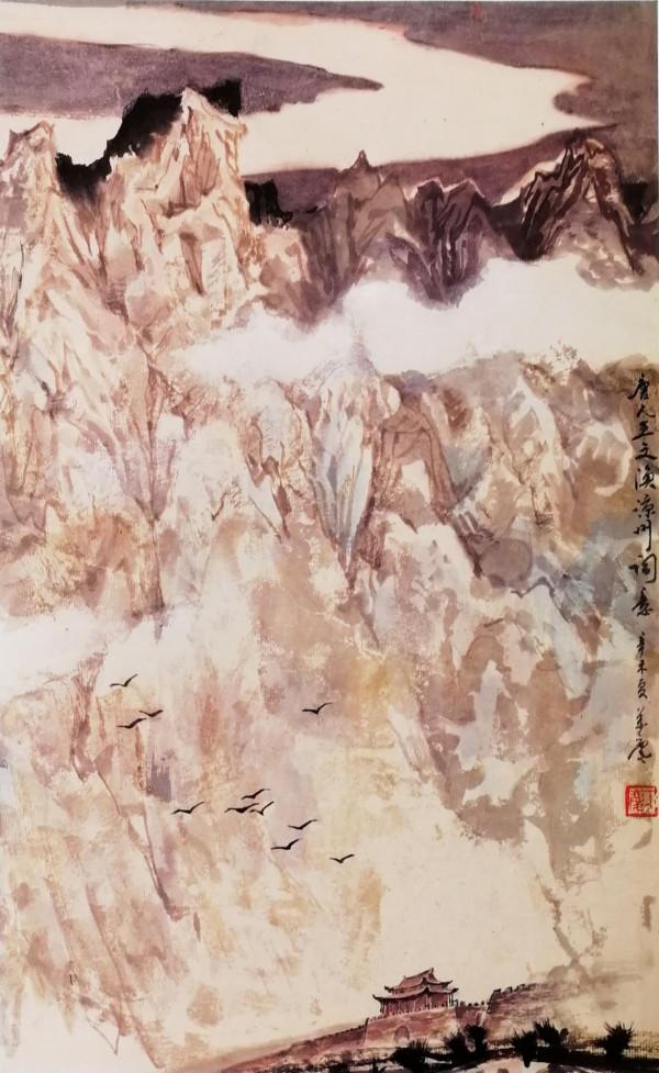 著名畫家「蕭萬慶」系列作品欣賞——《詩情畫意》