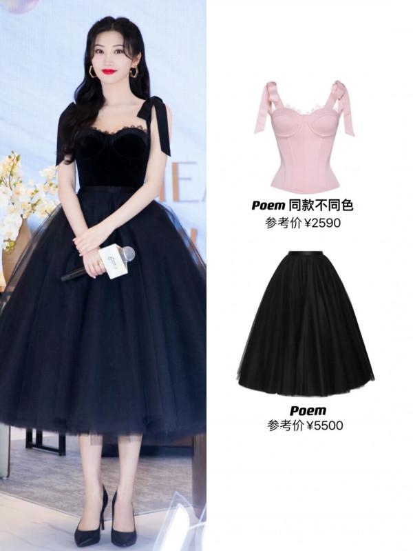 景甜活動造型｜人間富貴花本花