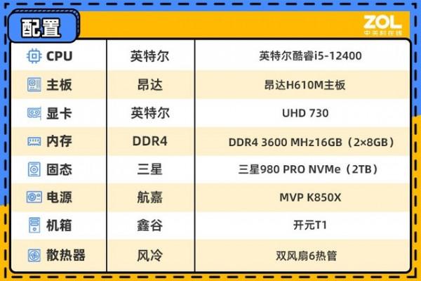 「有料評測」昂達H610M主機板評測 僅售499元還用啥B660