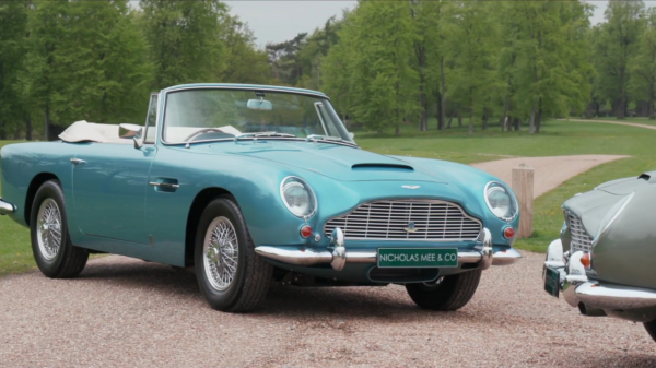 老爺車欣賞——阿斯頓·馬丁DB5 老爺車欣賞——阿斯頓·馬丁DB5