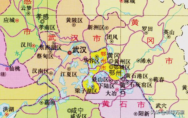 湖北省的區劃調整，12個地級市之一，鄂州市為何沒有1個縣？