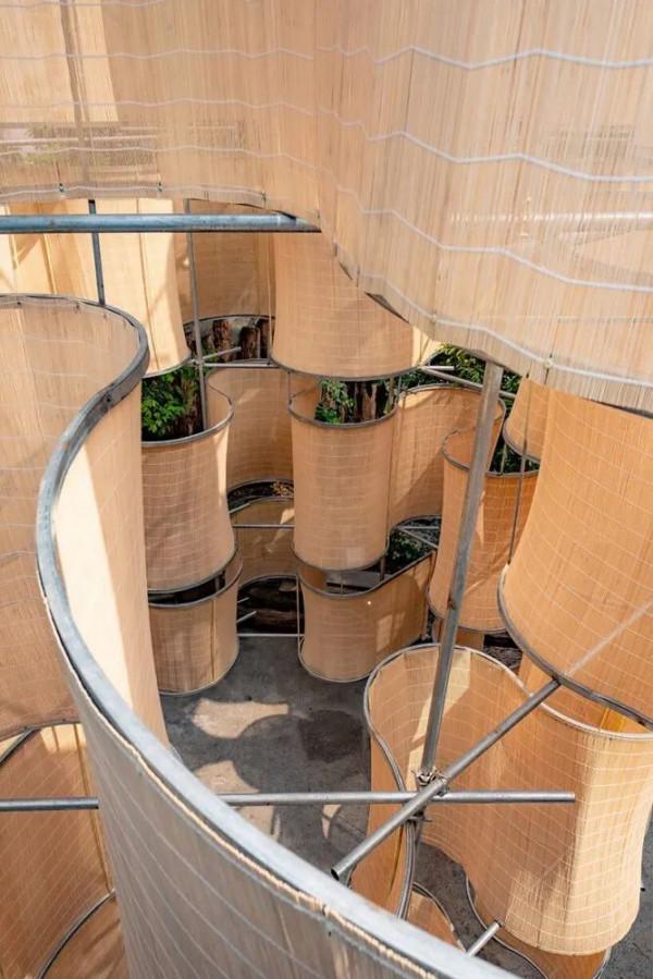 越南半透明竹編展廳 / Weplay 越南半透明竹編展廳 / Weplay