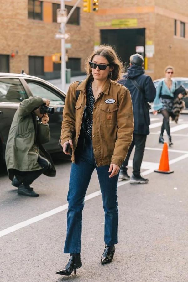 冬天穿搭短外套也好看