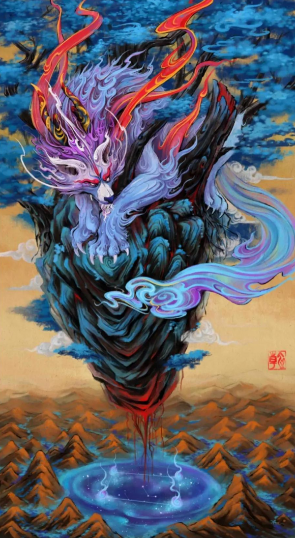 超仙的二十八星宿古風插畫｜看完所有作品我只想大聲說：太讚了