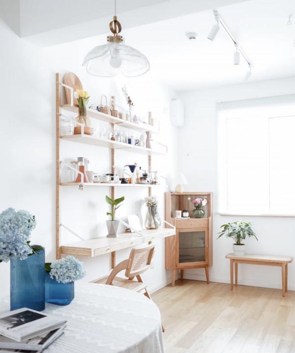 70㎡老破小，堅決砸掉兩面牆，讓客餐廚、書房一體化，太讚了