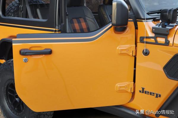 約人民幣30萬起售，jeep牧馬人橙色特別版釋出，比坦克400還霸氣