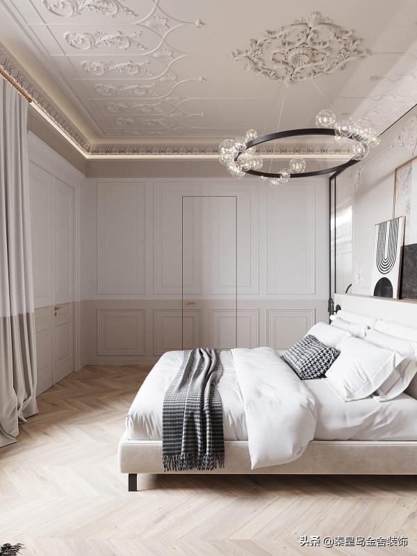 新古典主義室內拼接有鼠尾草綠和粉紅色裝飾,打造這套精緻的公寓 新古典主義室內拼接有鼠尾草綠和粉紅色裝飾,打造這套精緻的公寓