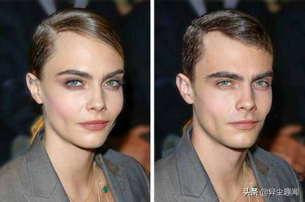 假如這18位女名人有個雙胞胎兄弟，他們的相貌會是什麼樣