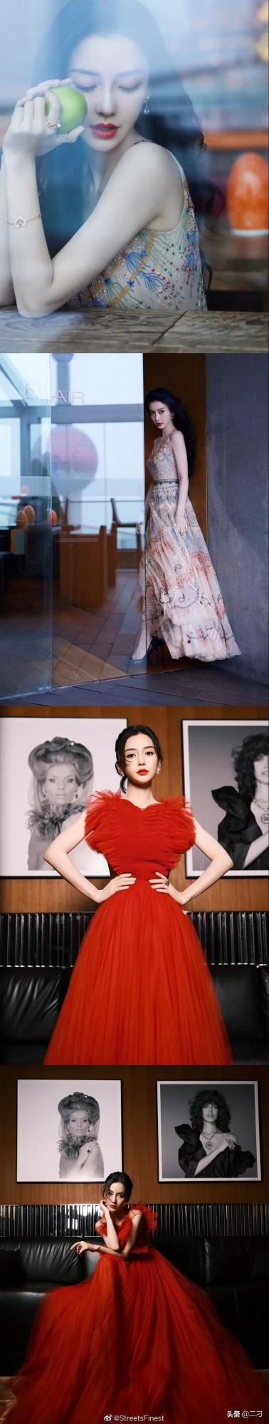 Angelababy芭莎慈善夜造型路透 永遠可以期待禮服鼻鼻 ​​​