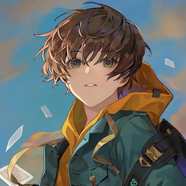 一些高質量卡通動漫頭像，男頭女頭