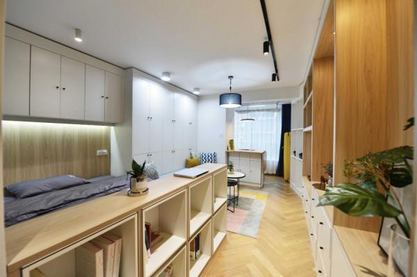 北漂小姑娘的30㎡新家，小如鼠窩，她卻說：一個人住，真舒服