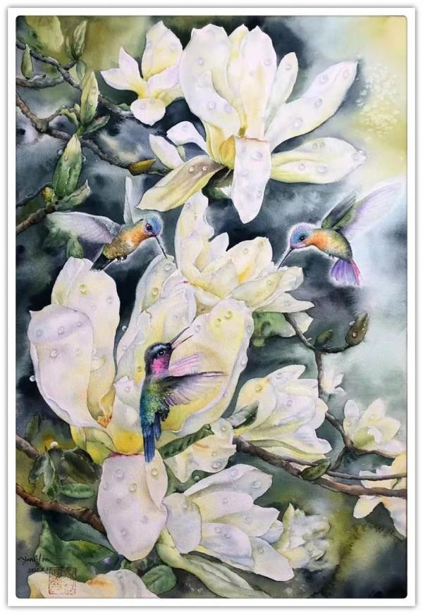 「盈月攬芳華·美好共此時」殷燕：中秋書畫特輯