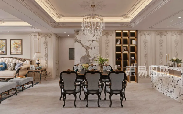 327㎡浪漫風情的法式風格裝修,優雅永不過時 327㎡浪漫風情的法式風格裝修,優雅永不過時