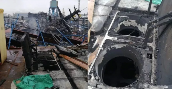 俄版&OpenCurlyDoubleQuote;盾艦&rdquo;突遭大火！事故原因出自造船廠，還是另有隱情？