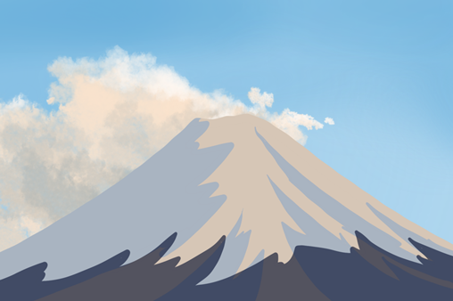 山頂的別樣風景——山帽雲 山頂的別樣風景——山帽雲