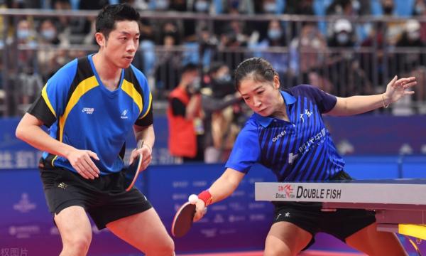 孫穎莎要反超劉詩雯許昕，搭檔掃地僧成雙黑馬，將拿下混雙冠軍