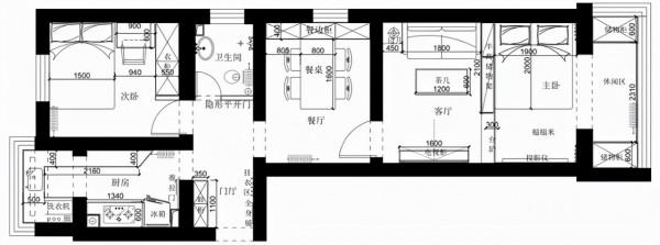 柔和色系日式小戶型,每一平米都利用好,將空間充分利用 柔和色系日式小戶型,每一平米都利用好,將空間充分利用