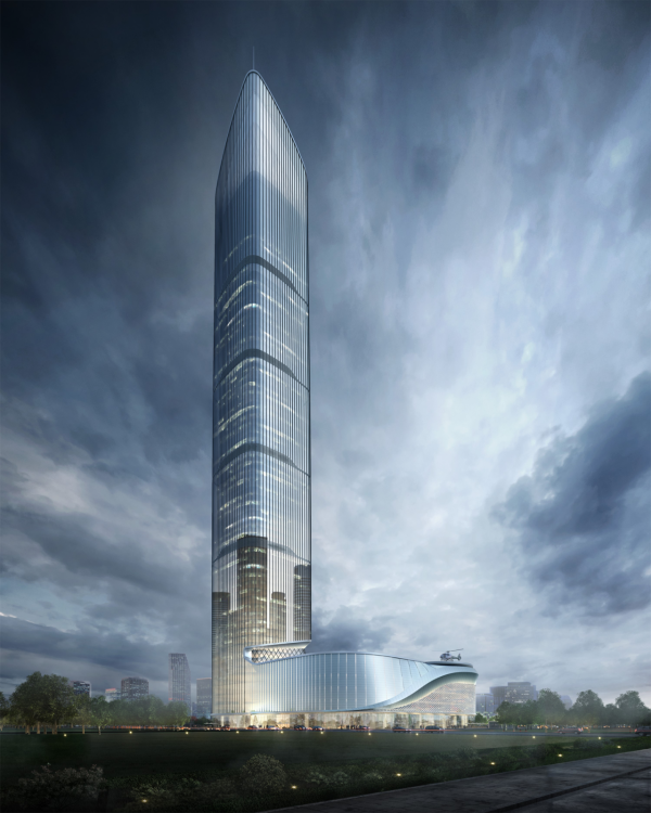 高249米!新疆第二高摩天樓“亞歐之心” 高249米!新疆第二高摩天樓“亞歐之心”