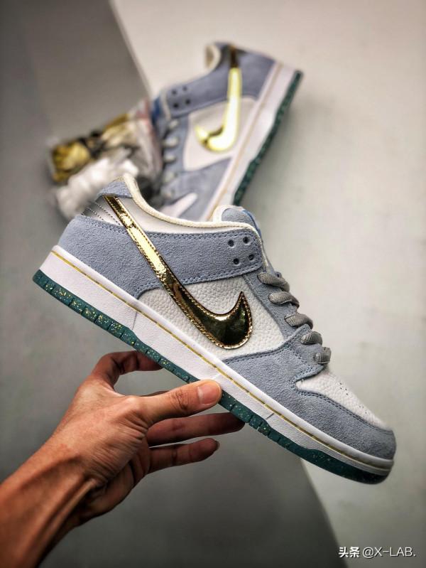 潮鞋 | Nike Dunk Low Holiday Special 藍色情人節 冰雪奇緣 白藍金