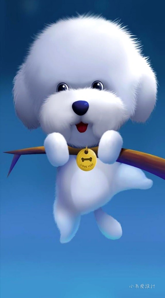 老闆！有人在手機螢幕裡養狗啦