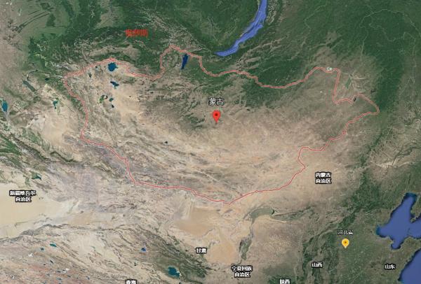 衛星看蒙古國 衛星看蒙古國