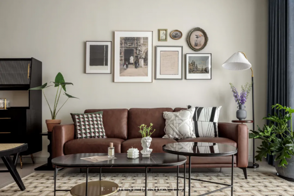 不界定風格，將喜歡元素和顏色混搭 122㎡ 精裝房復古文藝又工業範