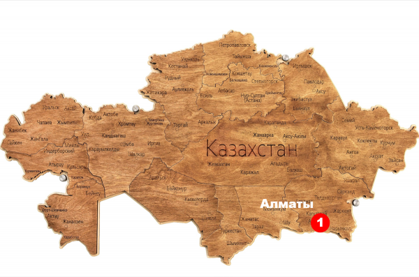 誰創立了哈薩克最大的 5 個城市