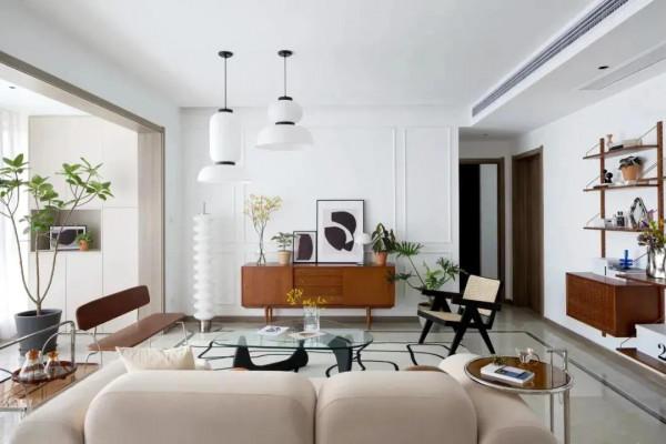 147㎡兩居,隨處可見的綠植搭配櫻桃木,GET“鹽系”美宅 147㎡兩居,隨處可見的綠植搭配櫻桃木,GET“鹽系”美宅