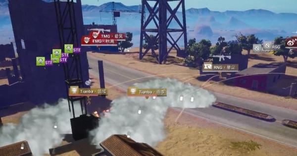 和平精英：周決賽第二天四面受敵，天霸狂秀槍法斬獲第四名