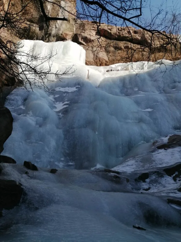 美日一景·井陘美 | 壯美！井陘山鄉冰雪瀑布！